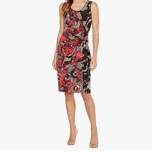 NIC+ZOE Etched Floral Dress Multi SM (US 4-6)